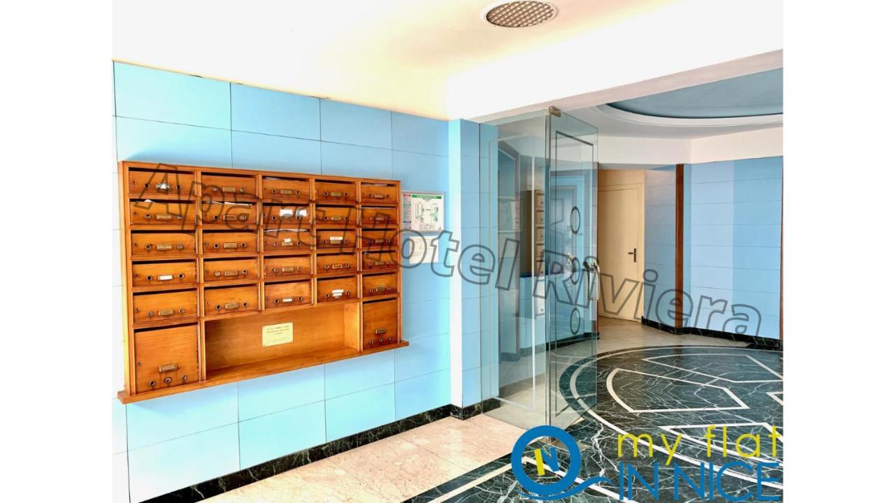 Aparthotel Riviera - Hyper Centre Ville - Studio Superieur Ac Avec Balcon Et Apercu Mer - Balcon Massenet 1 نيس المظهر الخارجي الصورة