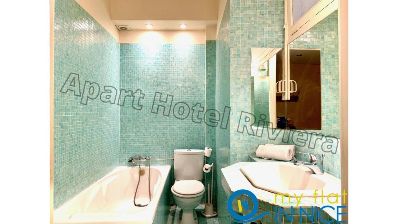Aparthotel Riviera - Hyper Centre Ville - Studio Superieur Ac Avec Balcon Et Apercu Mer - Balcon Massenet 1 نيس المظهر الخارجي الصورة